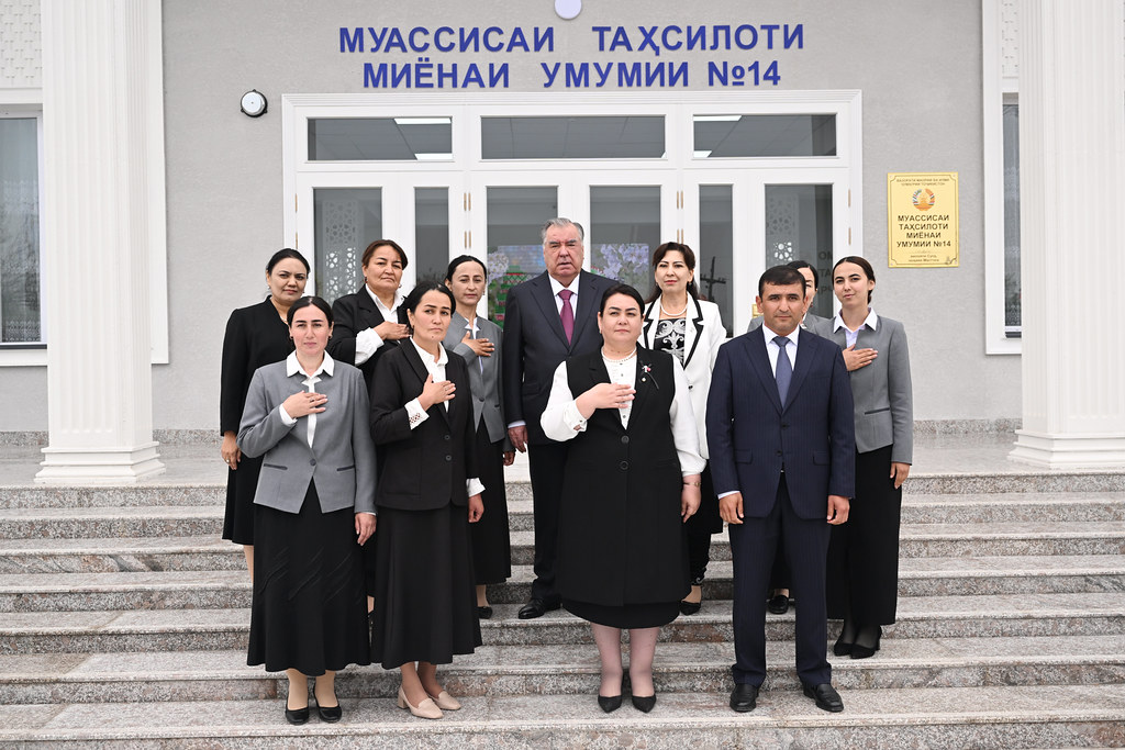 Ифтитоҳи Муассисаи таҳсилоти миёнаи умумии №14 дар ноҳияи Мастчоҳ