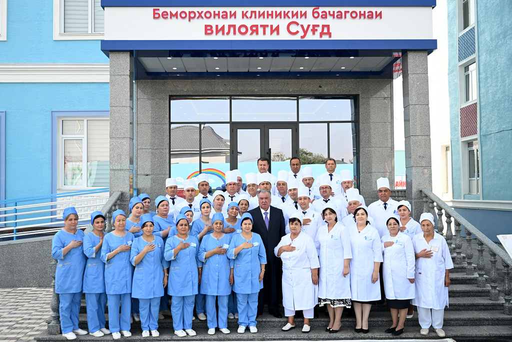 Ифтитоҳи Беморхонаи клиникии кӯдаконаи вилояти Суғд